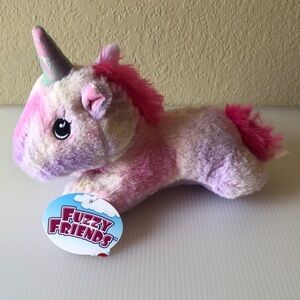Fuzzy Friends Pink & Purple Unicorn Plush